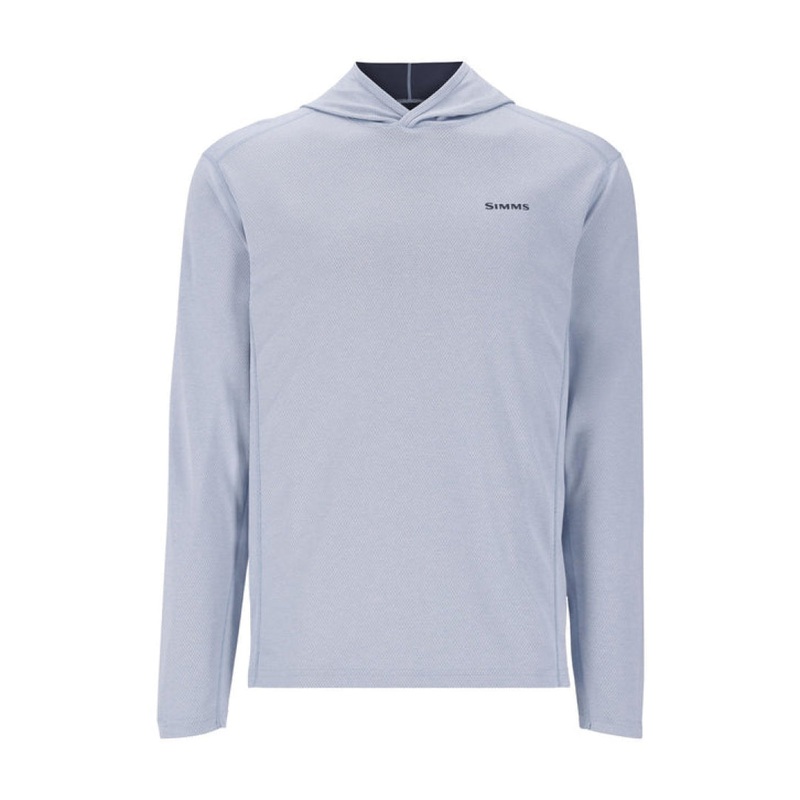 Simms Men’s Bugstopper Hoody|Aspen Heather|Steel Blue Heather|Small|Medium|Large|XL|XXL