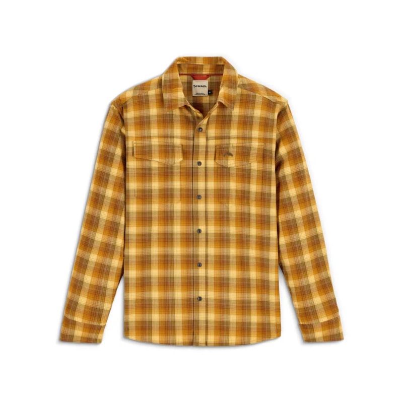 Simms Men’s Gallatin Flannel Fishing Shirt