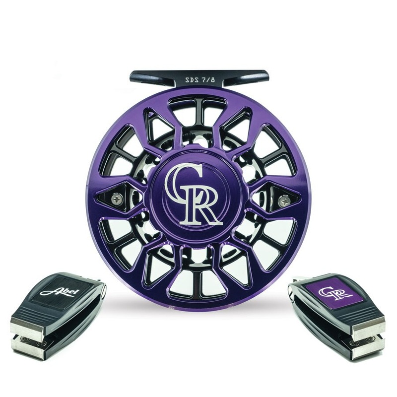 Abel SDS 7/8 Reel – MLB Edition – Colorado Rockies With MLB Edition Colorado Rockies Nipper
