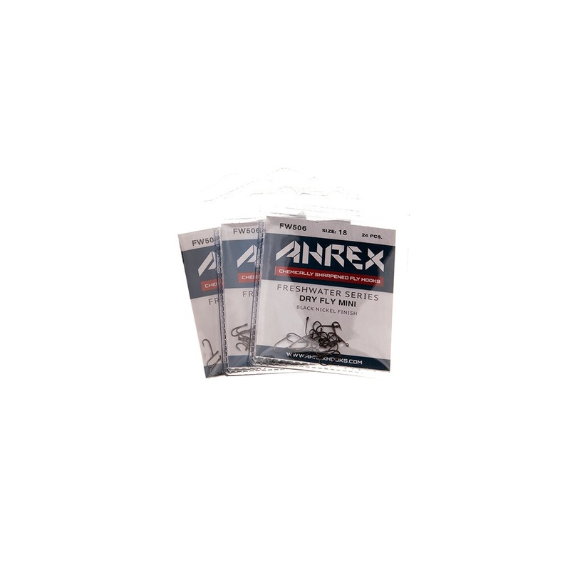 Ahrex Fw 506 Dry Fly Mini Hook Barbed