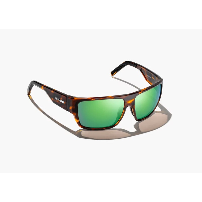 Bajo Ozello Sunglasses – Brown Tortoise Gloss Frame / Green Mirror Glass Lens