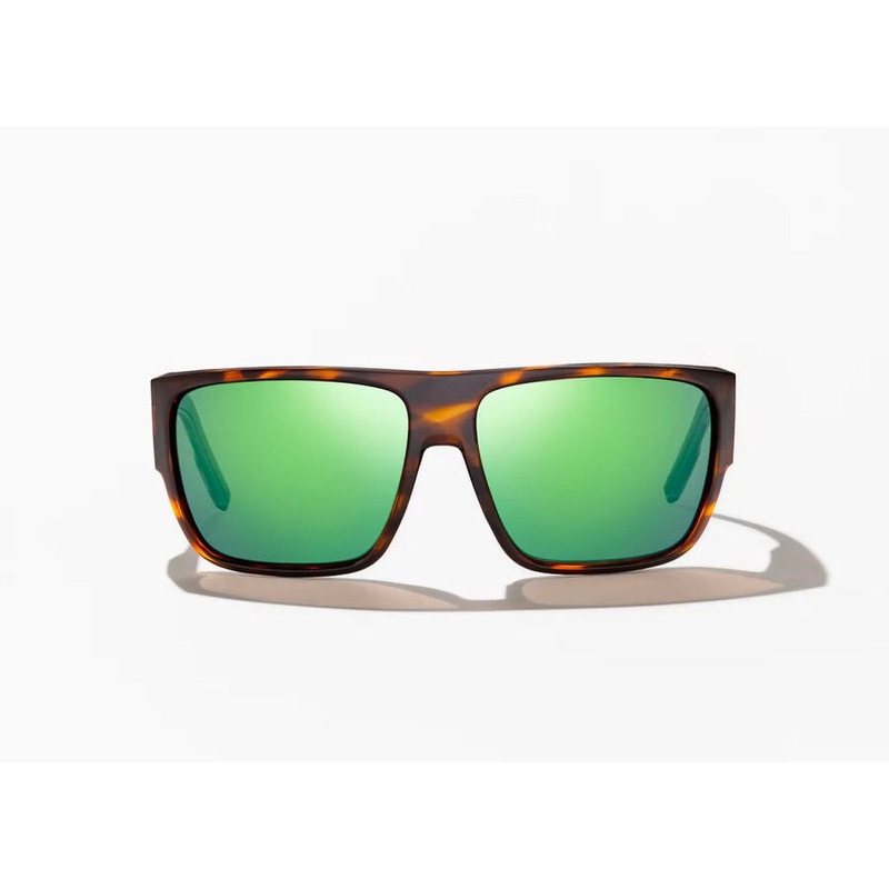 Bajo Ozello Sunglasses – Brown Tortoise Gloss Frame / Green Mirror Glass Lens