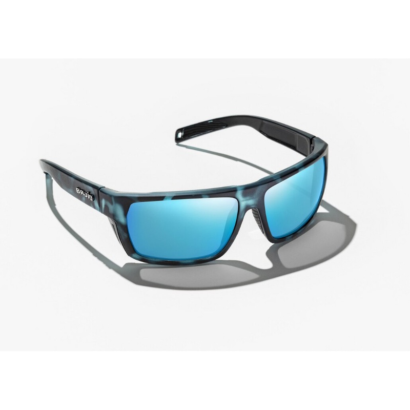 Bajo Palometa Sunglasses – Blue Tort Matte Frame / Blue Mirror Polycarbonate Lens