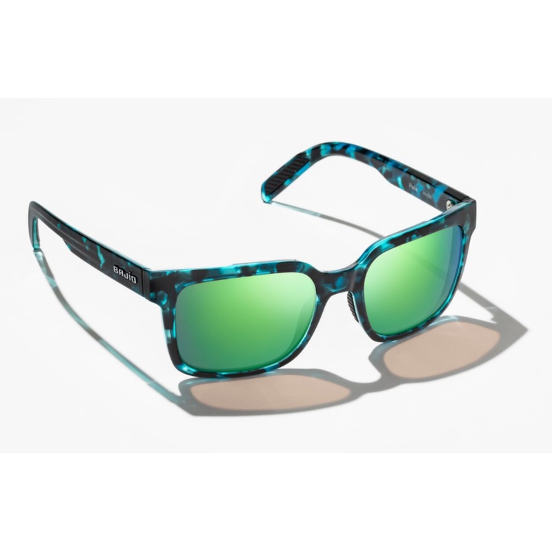 Bajo Paila Sunglasses – Tinta Tortoise Gloss Frame / Green Mirror Plastic Lens
