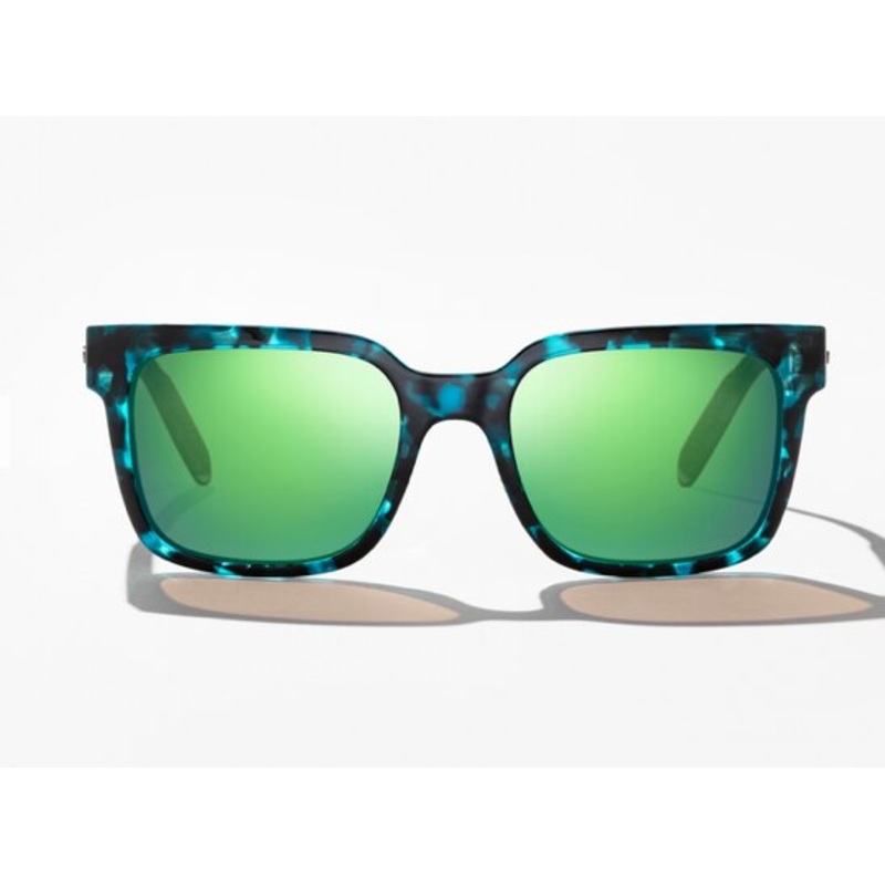 Bajo Paila Sunglasses – Tinta Tortoise Gloss Frame / Green Mirror Plastic Lens