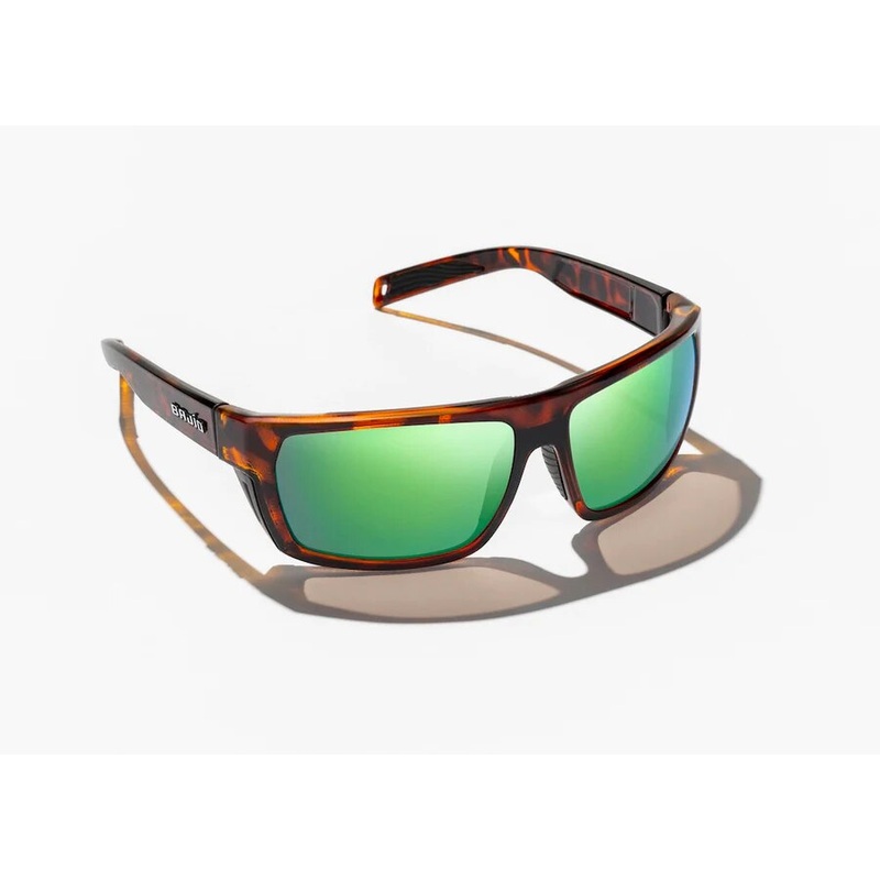 Bajo Palometa Reader Sunglasses – Brown Tortoise Matte Frame / Green Mirror +2.00 Lens