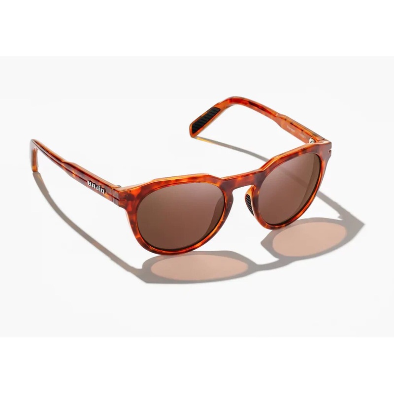 Bajo Palometa Sunglasses – Brown Tortoise Gloss Frame / Copper Glass Lens