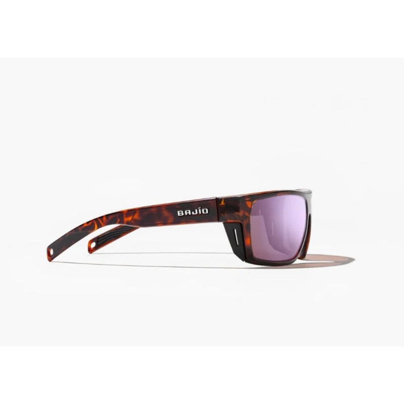 Bajo Palometa Sunglasses – Tortoise Matte Frame / Rose Mirror Glass Lens
