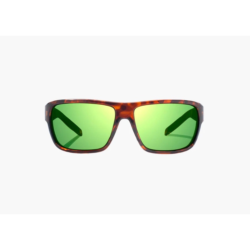 Bajo Rigolets Sunglasses – Brown Tortoise Gloss Frame /Green Mirror Polycarbonate Lens