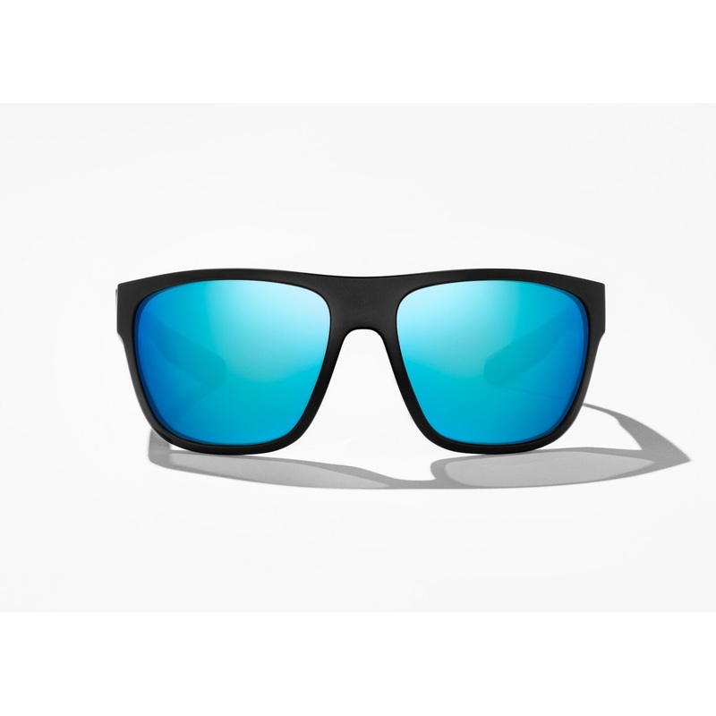 Bajo Roca Sunglasses – Black Matte Frame / Blue Glass Lens