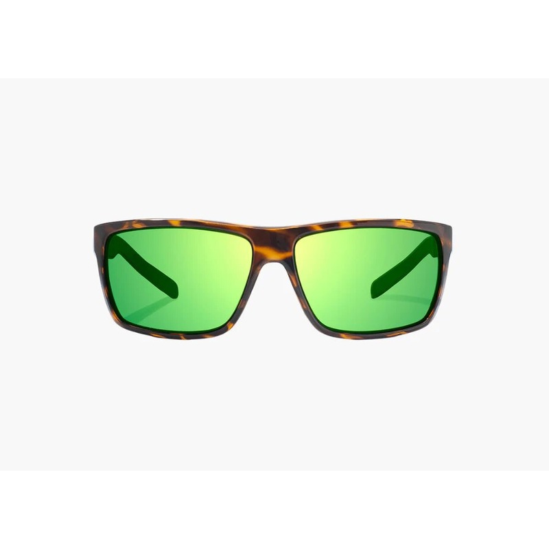 Bajo Sigs Sunglasses – Brown Tortoise Gloss Frame /Green Mirror Polycarbonate Lens