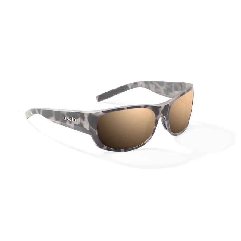 Bajo Darien Sunglasses – Brown Rock Matte Frame / Copper Polycarbonate Lens