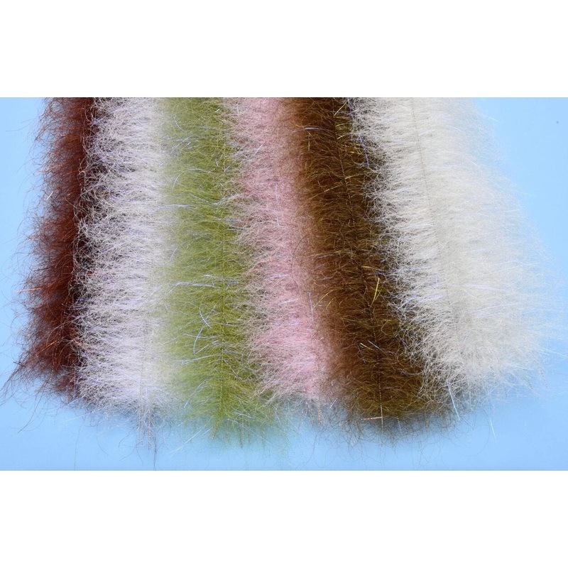 EP Shrimp Dub Brush – 2|Brown|Grass Olive|Hot Orange|Light Olive|Pearl|Shrimp Pink