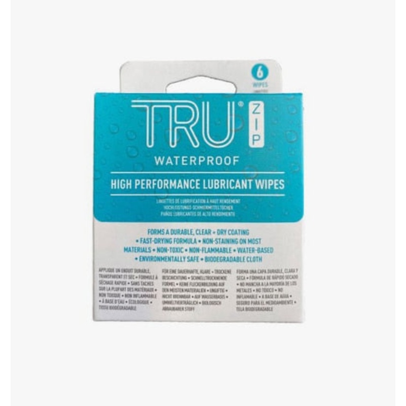 Fishpond TruZip Lubricant Wipes – 6 Pack