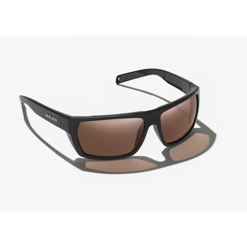 Bajo Palometa Sunglasses – Black Matte Frame / Copper Glass Lens