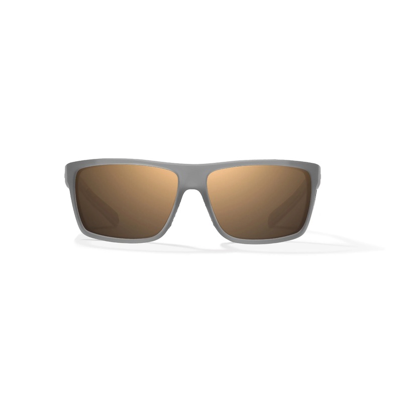 Bajo Sigs Sunglasses – Dark Gray Glass Matte Frame /Copper Glass Lens