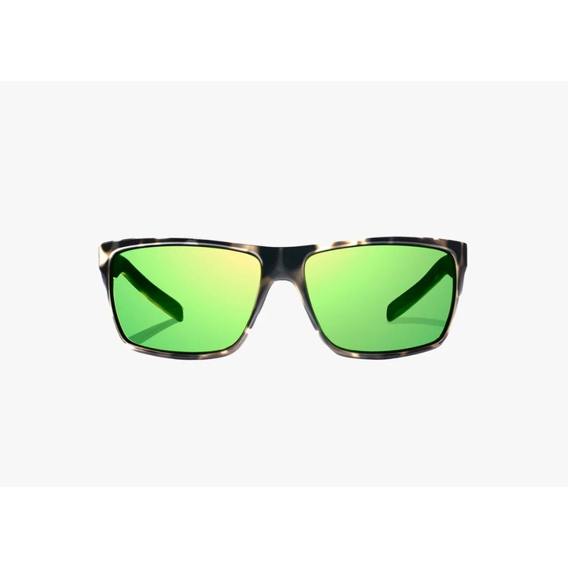 Bajo Sigs Sunglasses – Ivory Tortoise Gloss Frame /Green Mirror Polycarbonate Lens