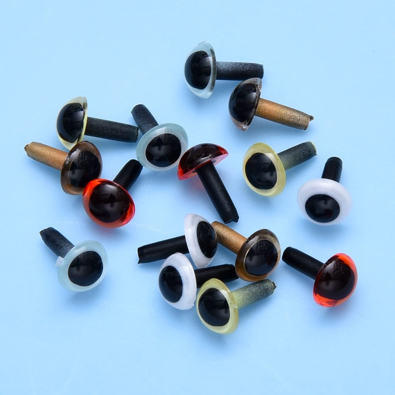 EP Plastic Eyes|Golden|Yellow Pearl|4.5mm|6mm|7.5mm