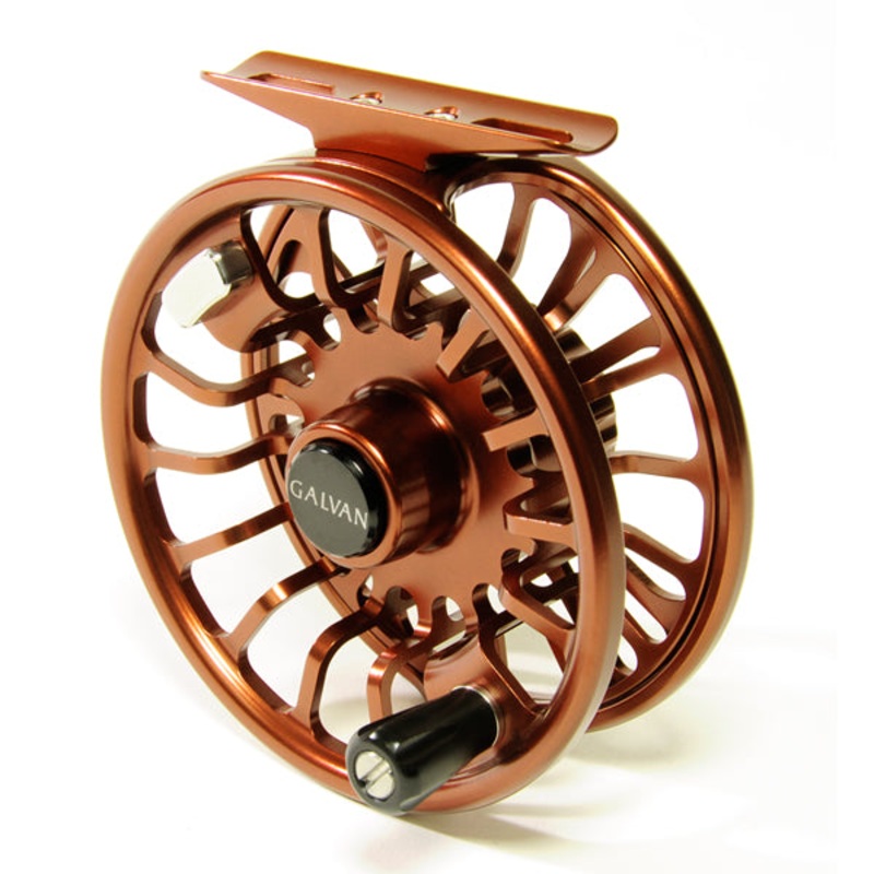 Galvan Torque 8 Fly Reel|Burnt Orange|Black|Green|Clear