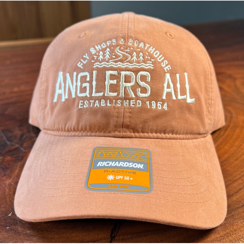 Anglers All Richardson Cap – 938 Toast – Stitched Logo