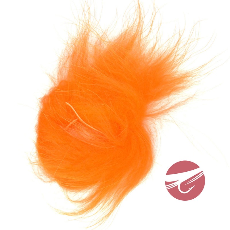 Hareline Finn Raccoon Zonker|Yellow|Black|Tan|White|Olive