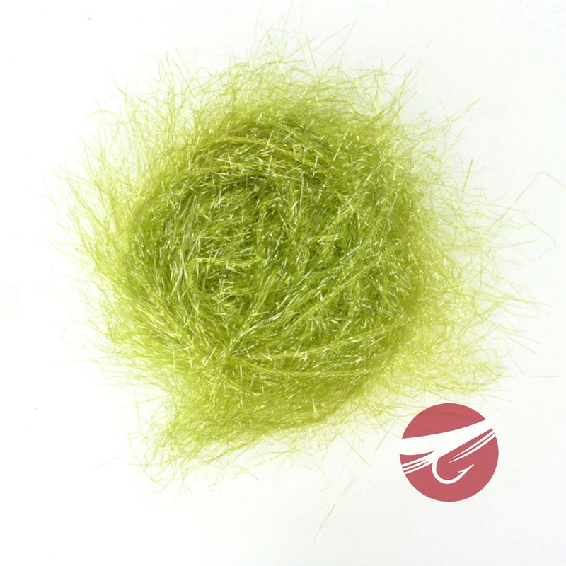 Hareline Polar Chenille|Black|Fluorescent Orange|Fuchsia|Hot Orange|Hot Pink|Amber|Olive|Olive Brown|Purple|Red|Rootbeer|Tan|Yellow|Brown|Claret|Clear