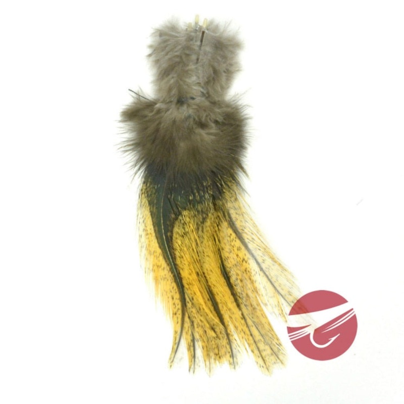 Hareline Coq De Leon|Brown|Light Dun|Dark|Speckled|Black Speckled|Ginger Speckled|Speckled Pardo