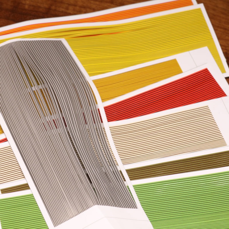 Hareline Synthetic Quill Body|Adams Grey|Light Cahill|Blue Winged Olive|Red Quill|Sulpher Orange|Sulpher Yellow|Caddis Green