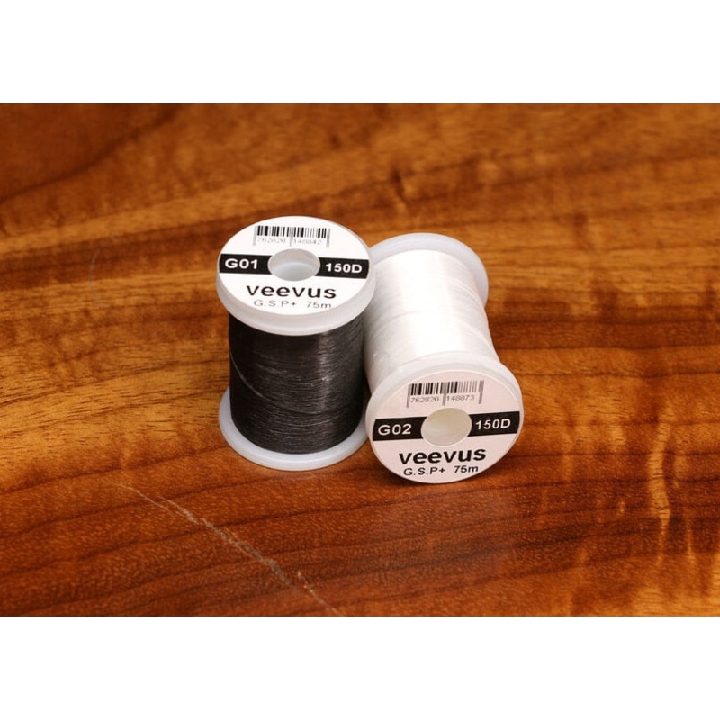 Veevus 150 Denier GSP Thread|Black|White