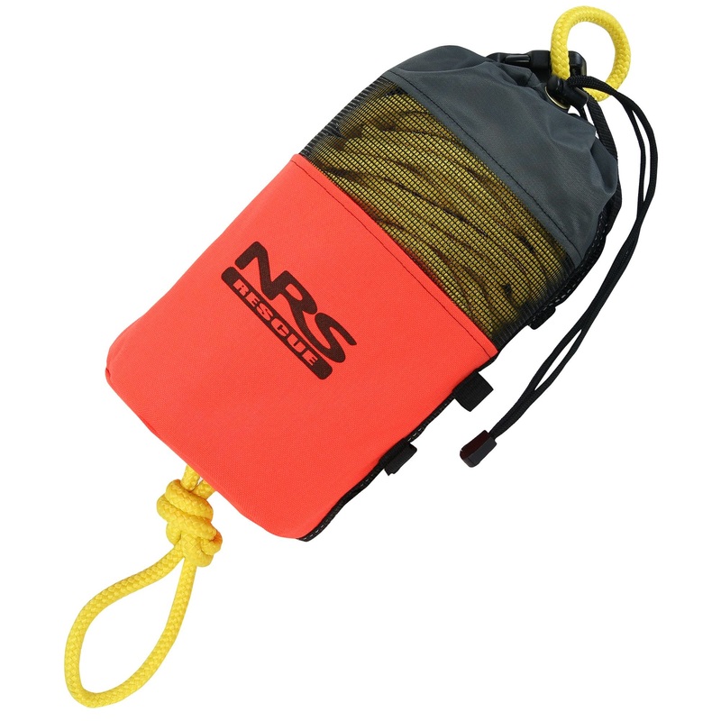 NRS Standard Rescue Throw Bag|Orange|Red