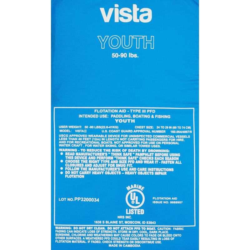 NRS – Vista Youth PFD|Blue|Green