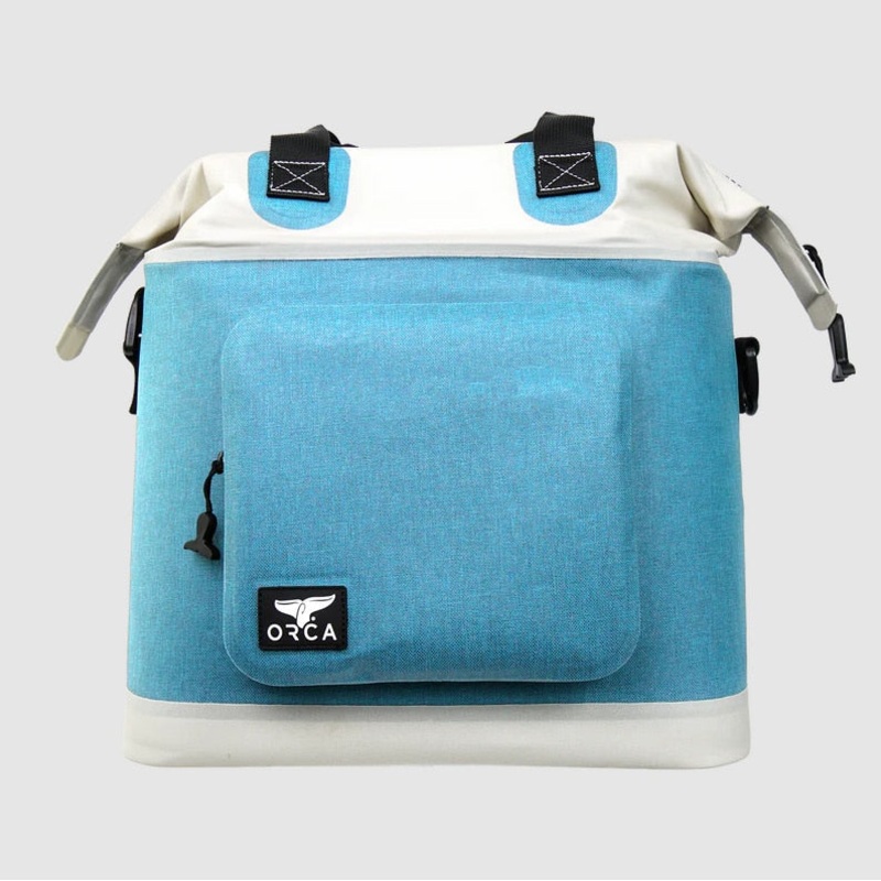 Orca Walker Tote Coolers|Capri Blue – Grey|Seafoam