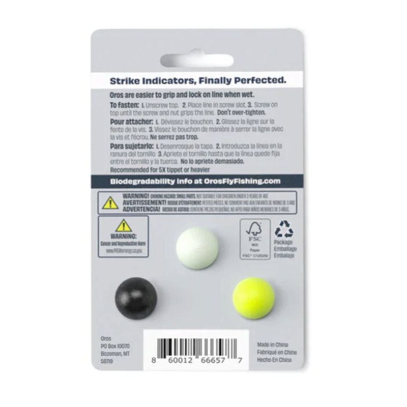 Oros Strike Indicators – Tech Pack – 3pk