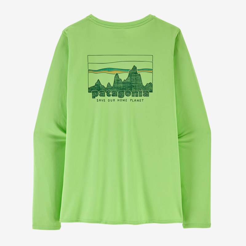 Patagonia Women’s Long-Sleeved Capilene Cool Daily Graphic Shirt