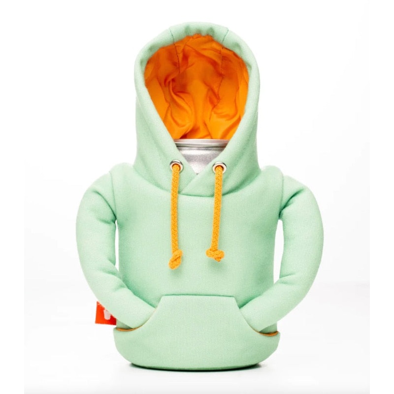 Puffin Coolers – The Hoodie – Seafoam/Apricot