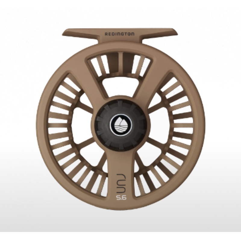 Redington Run Fly Reel|Black|Burgundy|Coyote|Sand|3-4WT|5-6WT|7-8WT