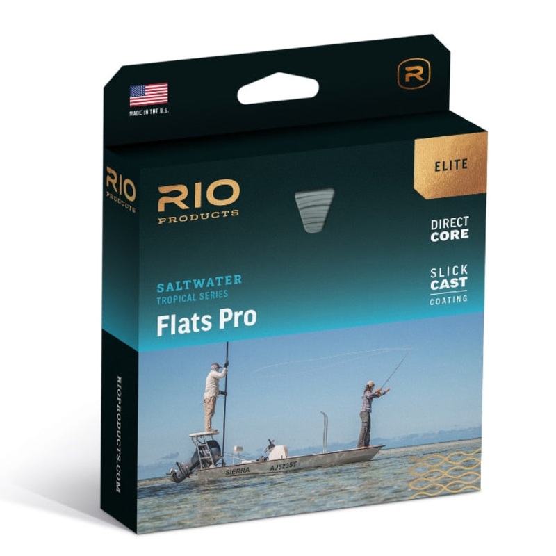 Rio Elite Flats Pro Fly Line – 15ft Clear Tip
