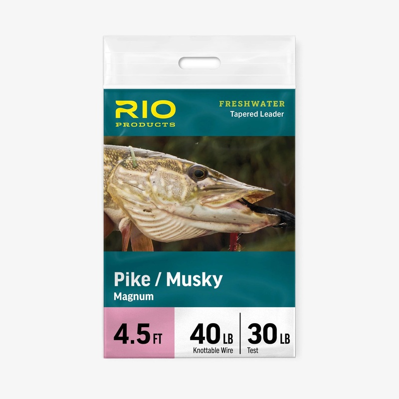 Rio Pike/Musky Magnum Leader – 4.5ft