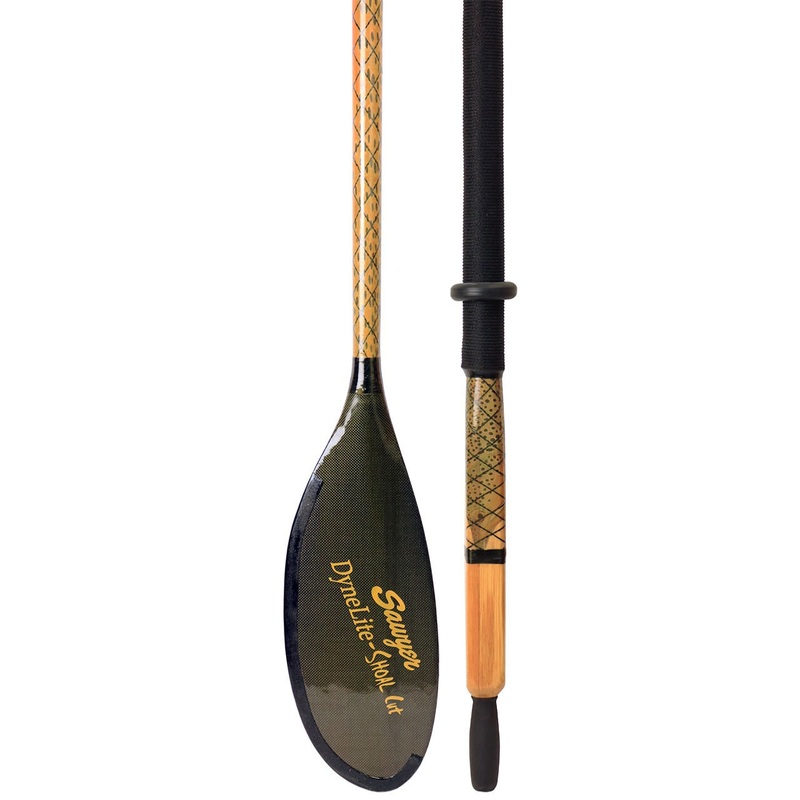 Sawyer Artisan Brown Trout SquareTop Oar w/Wrap & Stop – Shoal Cut Blade