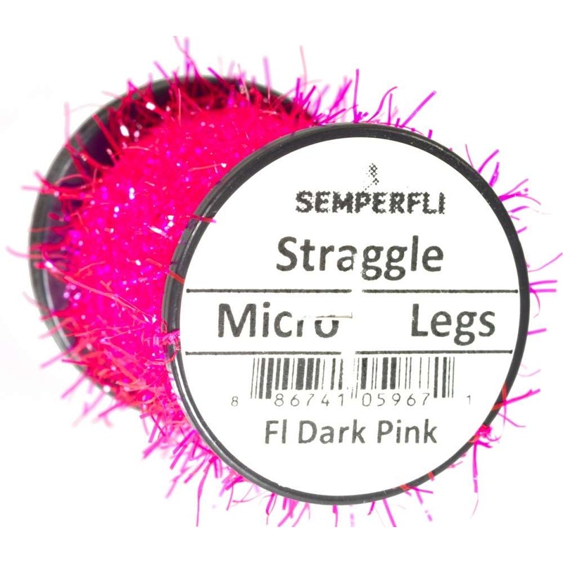 Semperfli Straggle Legs|Black|Fluorescent Dark Pink|Fluorescent Green Rhyac|Fluorescent Orange|Fluorescent Red|Fluorescent Yellow|Gray|Litchen|Multicard|Olive