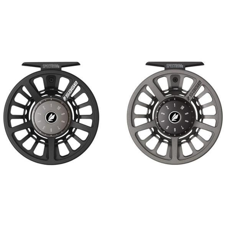 Sage Spectrum C Fly Reels|Grey|Black|3-4WT|5-6WT|7-8WT