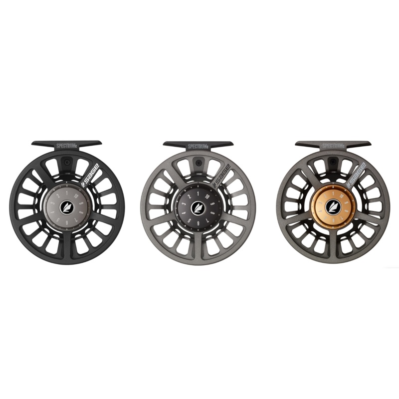 Sage Spectrum C Fly Reels|Grey|Black|3-4WT|5-6WT|7-8WT