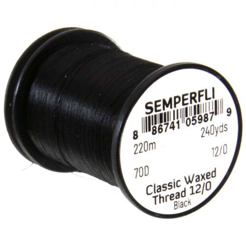 Semperfli Classic Waxed Thread 12/0 – 240 Yards