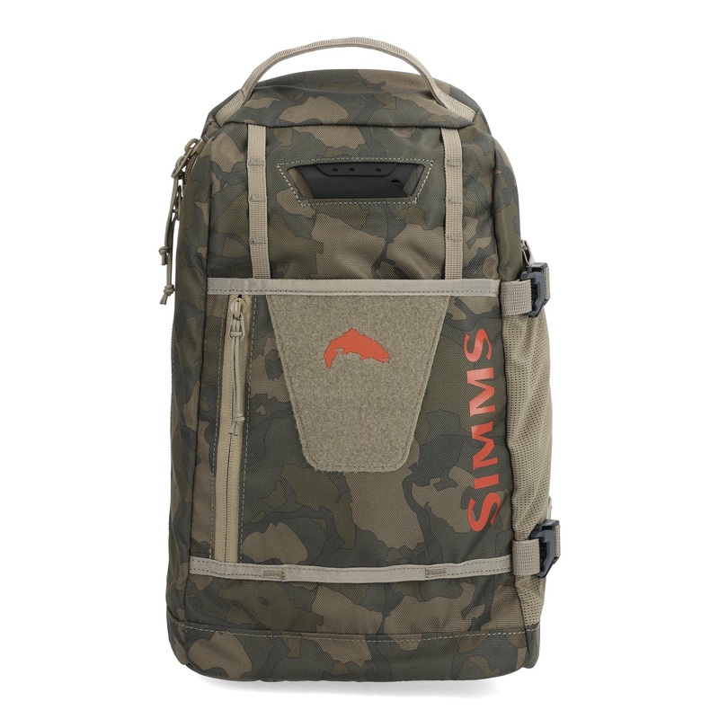 Simms Tributary Sling Pack|Basalt|Regiment Camo Olive Drab