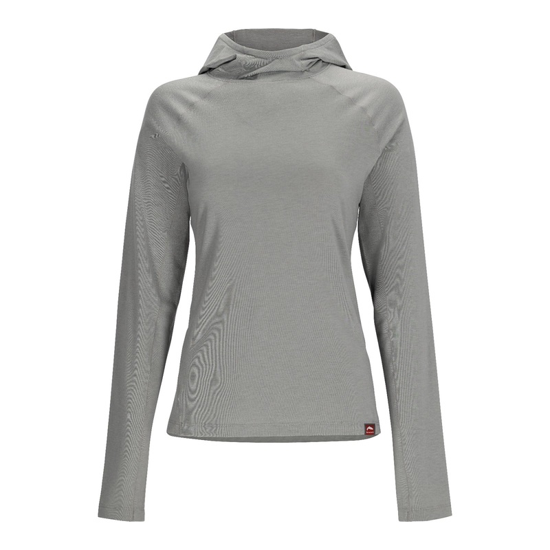 Simms Women’s Glades Hoody|Cinder Heather|Dark Clover Heather|Steel Blue Heather|Large|Medium|Small|XL|XS