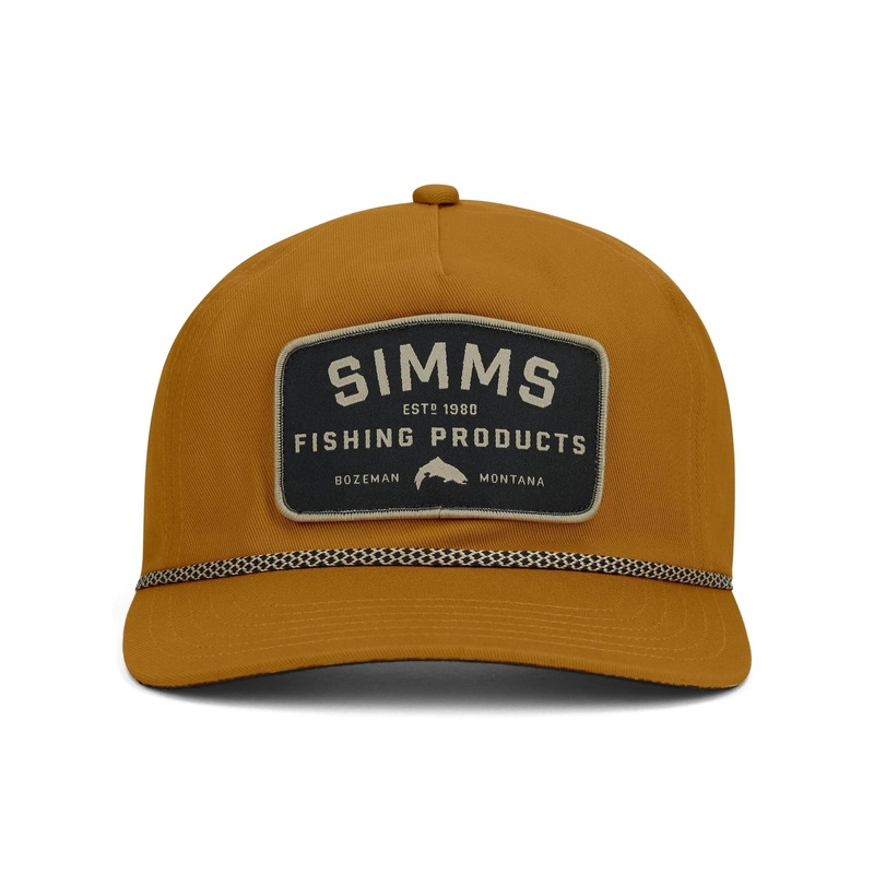 Simms Double Haul Rope Cap|Amaretto|Dark Gunmetal|Stone