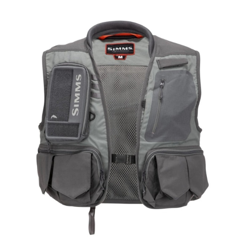 Simms Freestone Fishing Vest|Pewter|Large|Medium|Small|XL|XXL