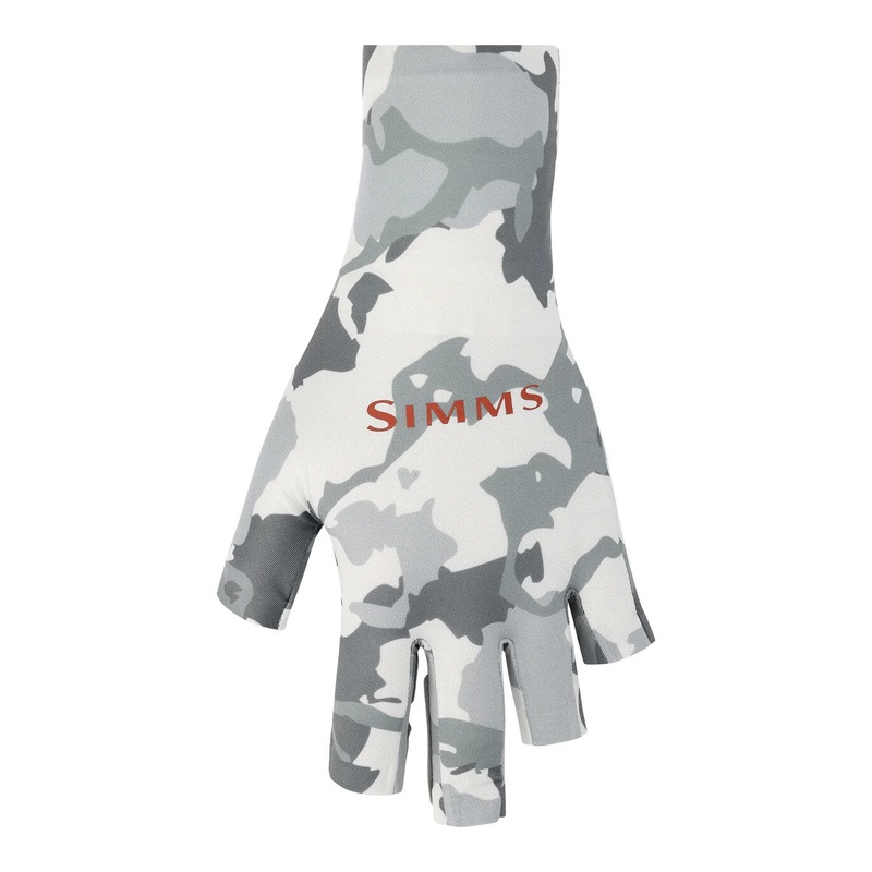 Simms SolarFlex SunGlove|Regiment Camo Cinder|Regiment Camo Olive Drab|Sky|Large|Medium|Small|XL|XS|XXL