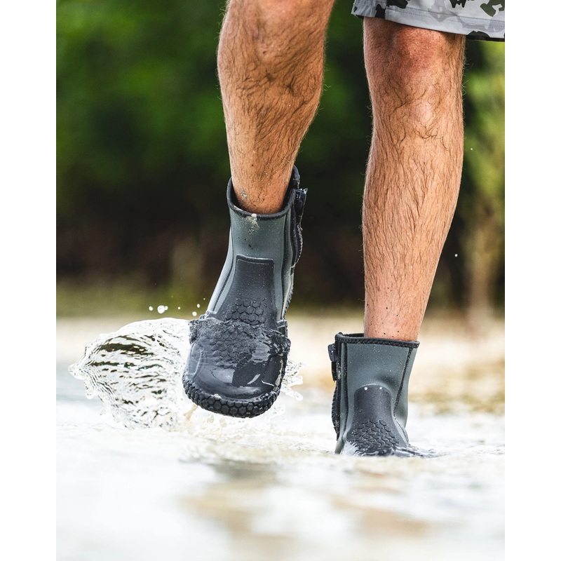 Simms Zipit Flats Bootie|Cinder|10|11|12|13|14|6|7|8|9