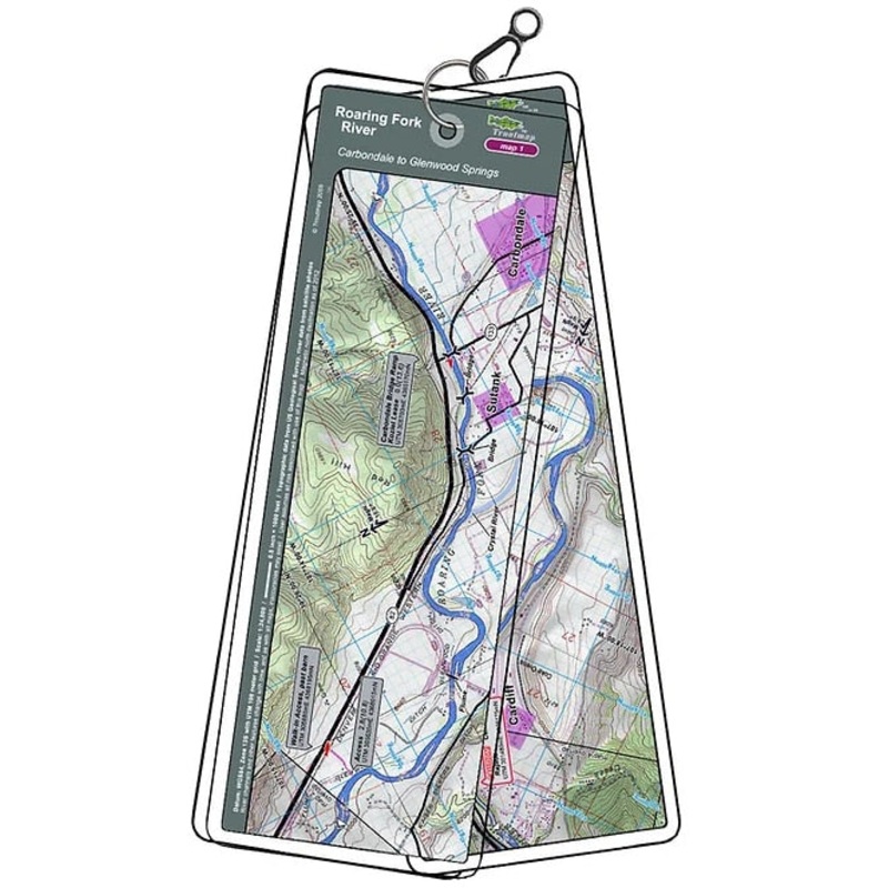 Troutmap River Maps Colorado – Roaring Fork River